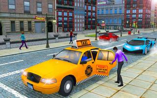 City Taxi Driver Cab Sim 2018 Pick & Drop Game اسکرین شاٹ 3