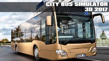 City Bus Simulator 3D 2017 plakat