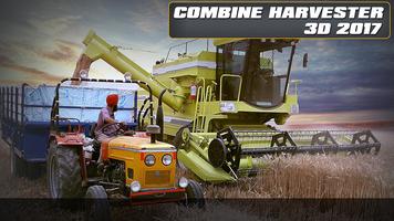 Combine Harvester 3D 2017 الملصق