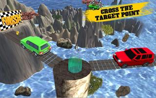Impossible Cross The Bridge Jeep Driving Game 2018 screenshot 2