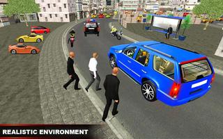 Futuristik Ditinggikan Mobil Mengemudi Simulator screenshot 1
