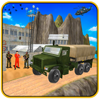 Prisoner Transport Army Drive 2017: Truck Games icône