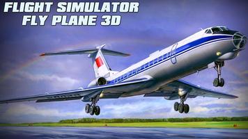 Flight Simulator Fly Plane 3D पोस्टर