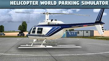 Helicopter World Parking Poster