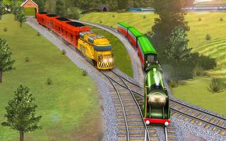 Indian Train Driving Simulator 2017 syot layar 1