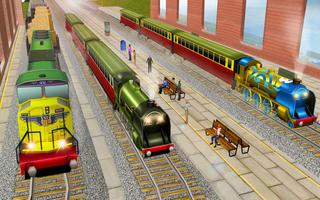 Indian Train Driving Simulator 2017 syot layar 2