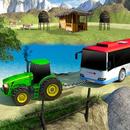 Pesado Trator Puxando 2018: Rebocar Onibus Jogos APK