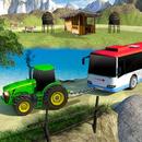 Tow Tractor Games 2018: Rescue Bus Pulling Game APK