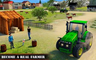 Tractor Simulator 2017 3d: Farming Sim Affiche