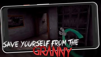 Creepy Granny Poster