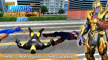 Grand Thanos Vs Avengers Battle Infinity Superhero screenshot 1
