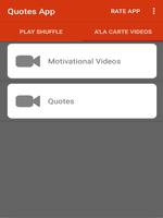 Best Quotes and Motivational Videos App capture d'écran 2