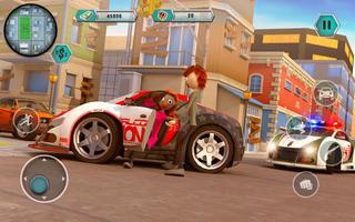 Agung stickman Perang Penjahat Mobil screenshot 1