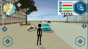 Grand Stickman Vegas Auto V تصوير الشاشة 3