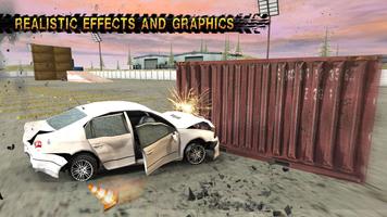 Beam Car Crash Engine Simulator - Xe Crashing 3D ảnh chụp màn hình 1
