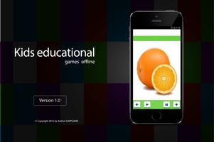 Kids educational games offline capture d'écran 3