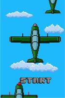 Pixel Plane Race Plakat