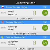 Betting Tips HT FT Plakat