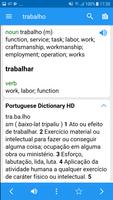 Portuguese Dictionary capture d'écran 3