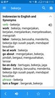 Indonesian Dictionary & Translator capture d'écran 2