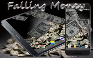 Falling Money Live Wallpaper โปสเตอร์