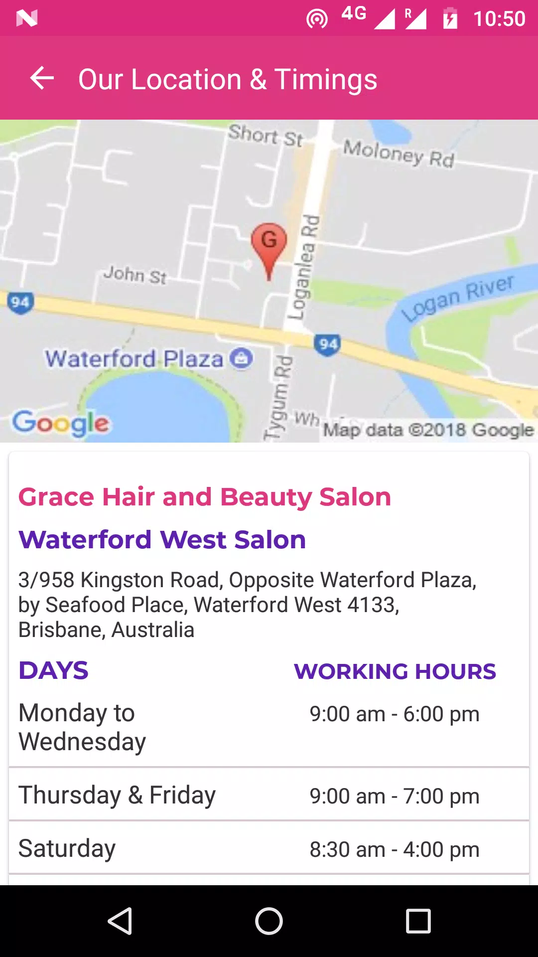 Grace Hair and Beauty Salon APK for Android Download