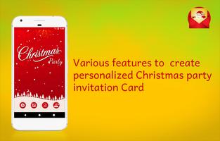 Christmas Party Invitations Ca plakat