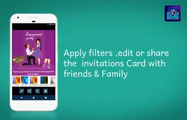 download Engagement Invitation Card Mak APK