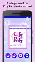 Kitty Party Invitation Maker-poster