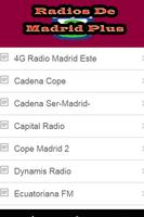 Radios Madrid Plus capture d'écran 1