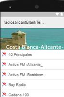 Poster Radios Alicante Plus