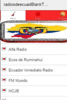 Radios de Ecuador Plus poster