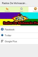 Poster Radios De Michoacán Plus