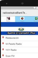 Radios El Salvador Plus پوسٹر