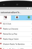 Radios El Salvador Plus اسکرین شاٹ 1