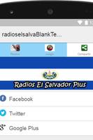 Radios El Salvador Plus اسکرین شاٹ 3