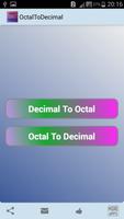 Octal To Decimal ภาพหน้าจอ 1