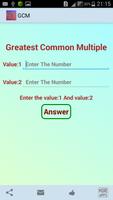 GreatestCommonMultiple 截图 2