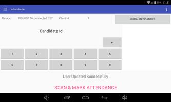 برنامه‌نما Biometric Attendance عکس از صفحه