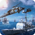 Modern Navy Gunship Sea War 3D icône