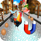 Angry Rooster Run II – Wild Rooster Endless Run 3D иконка