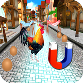 Angry Rooster Run II – Wild Rooster Endless Run 3D icon