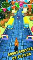 Angry Rooster Run - Animal Escape Subway Run 포스터