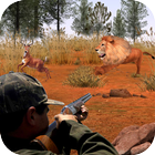 Hunting Safari Jungle Animals with Modern Weapons Zeichen