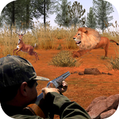 Hunting Safari Jungle Animals with Modern Weapons icon
