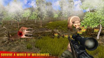 Hunting Safari Jungle Animals with Modern Weapons Plakat