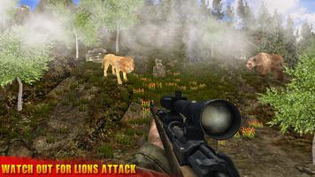 3 Schermata Hunting Safari Jungle Animals with Modern Weapons