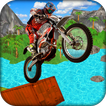 Beach Bike Extreme Trial Racing & Jumping