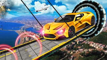 Extreme Tracks Racing Stunts :Ultimate Flying Cars capture d'écran 1