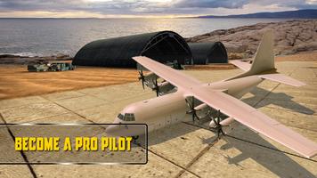 Flight Pilot 3D Plane Simulator: Flying Jet Sim 3D ภาพหน้าจอ 1